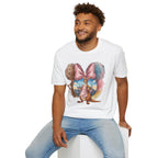 Winnie the Pooh - Kanga's Pastel Castle Vignette Unisex Graphic Tee