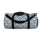 Blue Checkerboard Donald Travel Duffel Bag