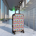 Colorblock Mickey Polycarbonate Suitcase