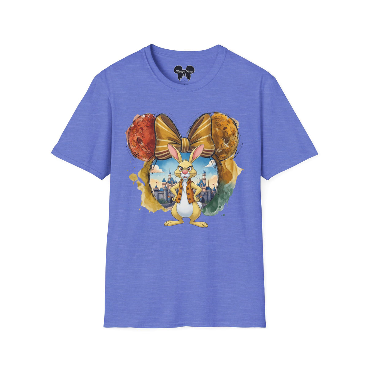 Winnie the Pooh - Rabbit's Gold Bow Vignette Unisex Graphic Tee