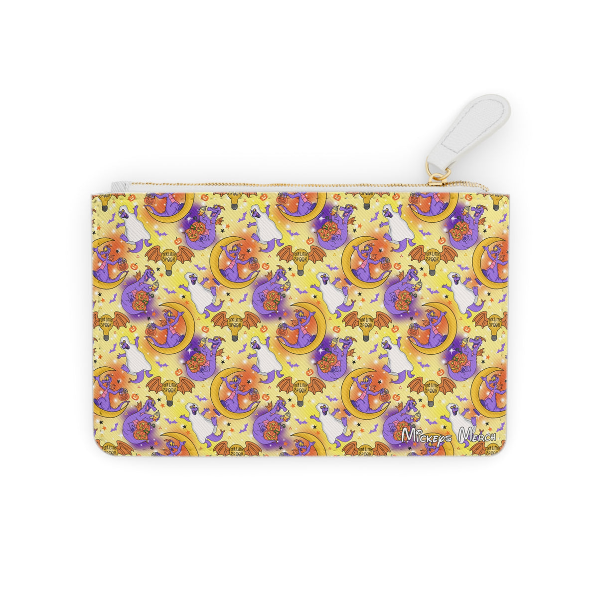 Figment on the Moon Yellow Mini Clutch