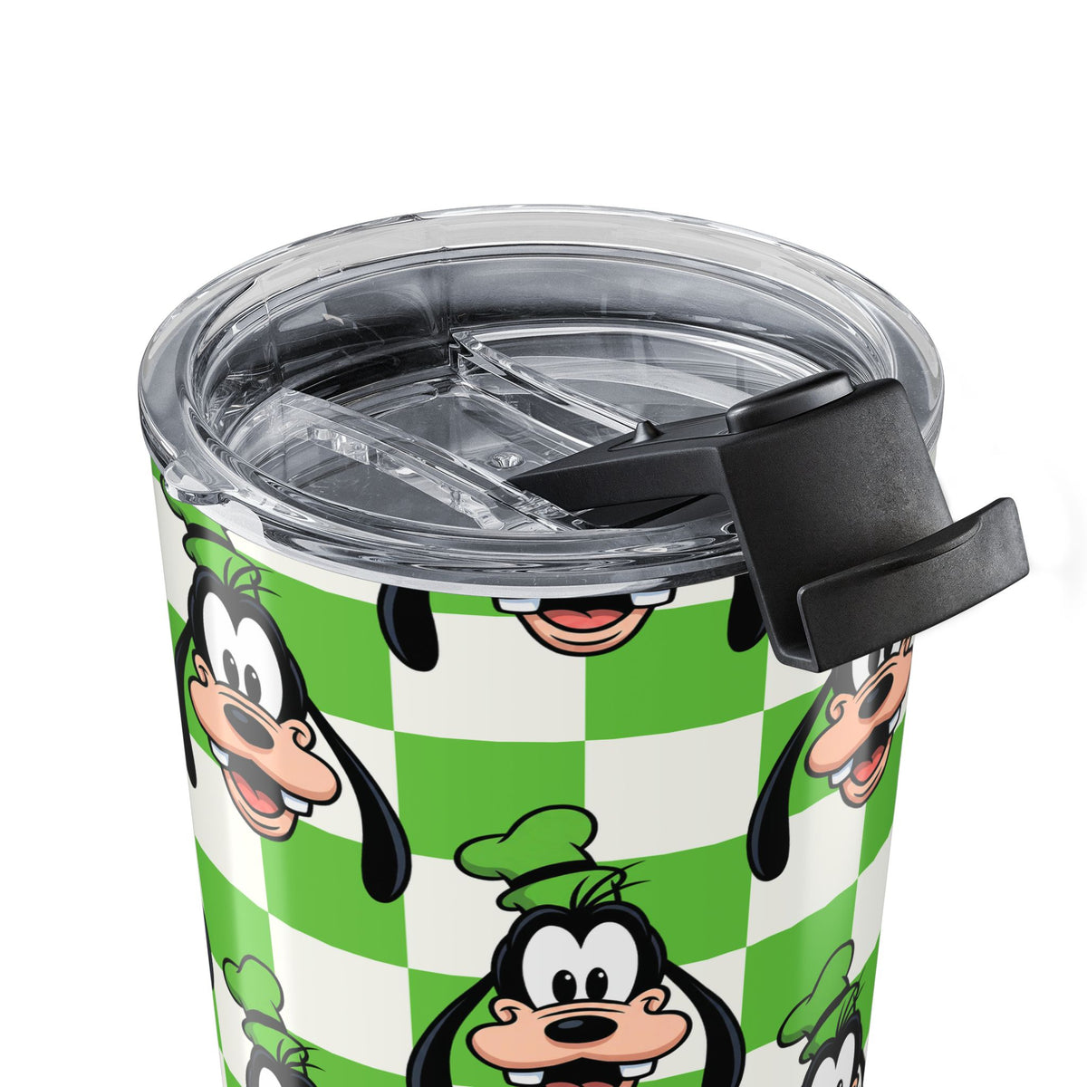 Green Checkerboard Goofy 20oz Tumbler