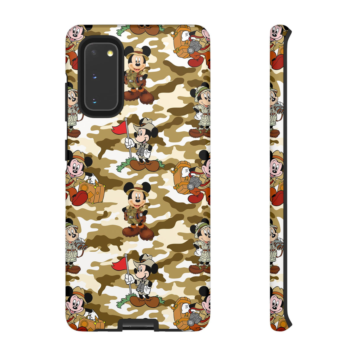 Jungle Camo Mickey Resort Ready Cell Phone Tech Case