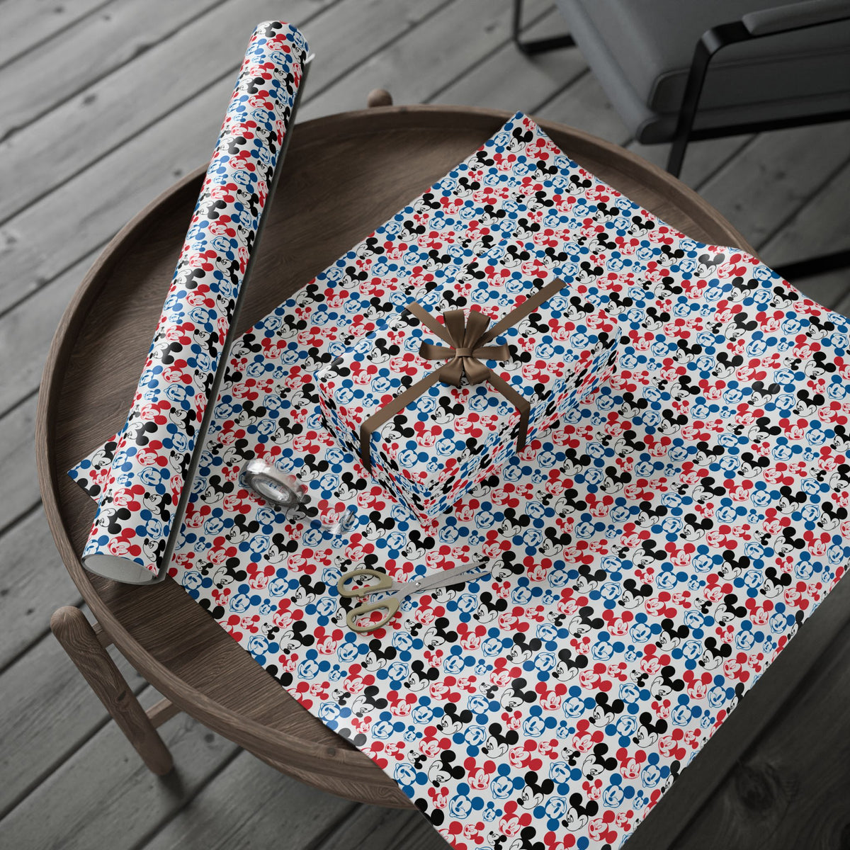 Emoji Mickey Wrapping Paper Roll