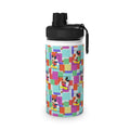 Colorblock Mickey Stainless Steel Water Bottle