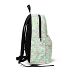 Character Autographs on Green Park Hopper Backpack