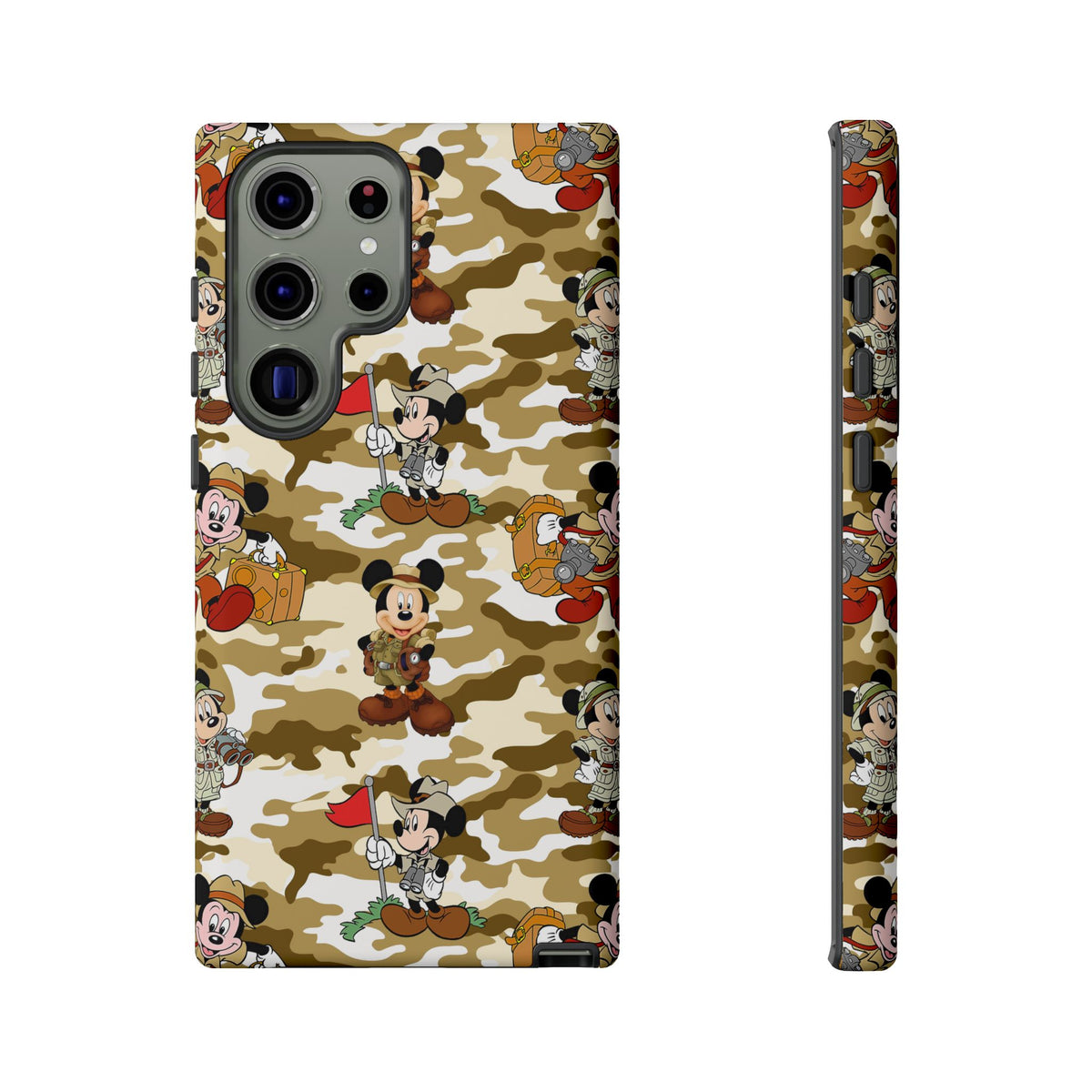 Jungle Camo Mickey Resort Ready Cell Phone Tech Case
