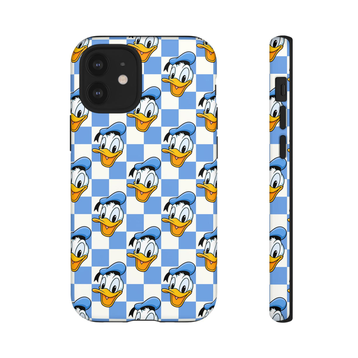 Blue Checkerboard Donald Resort Ready Cell Phone Tech Case