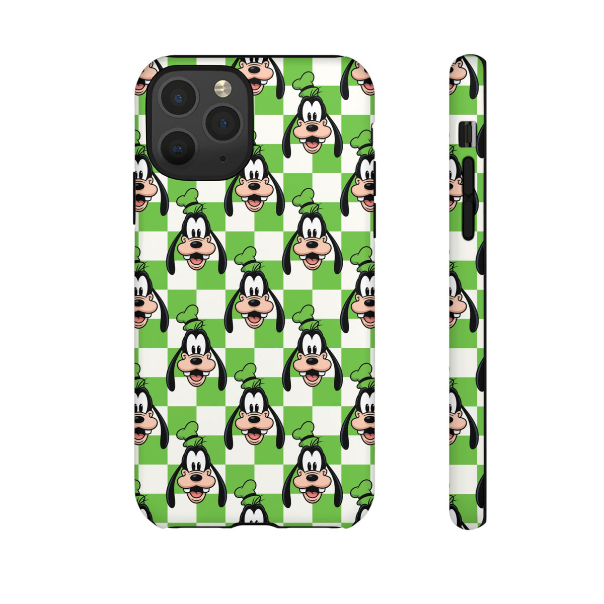 Green Checkerboard Goofy Resort Ready Cell Phone Tech Case