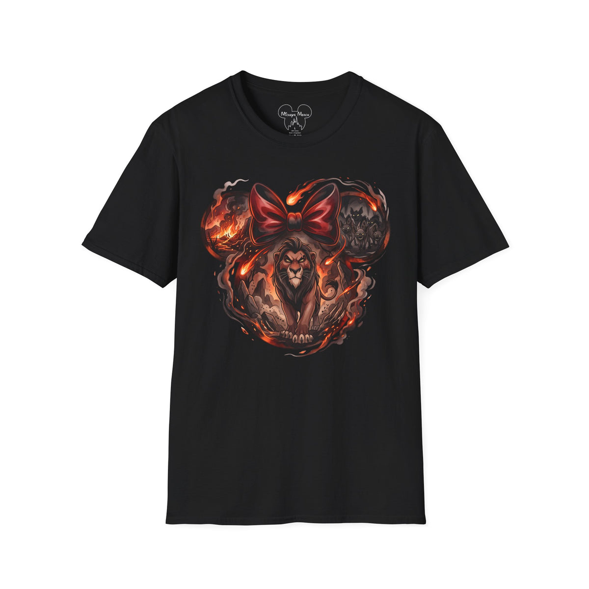 Disney Villains - Scar's Infernal Reign Vignette Unisex Graphic Tee