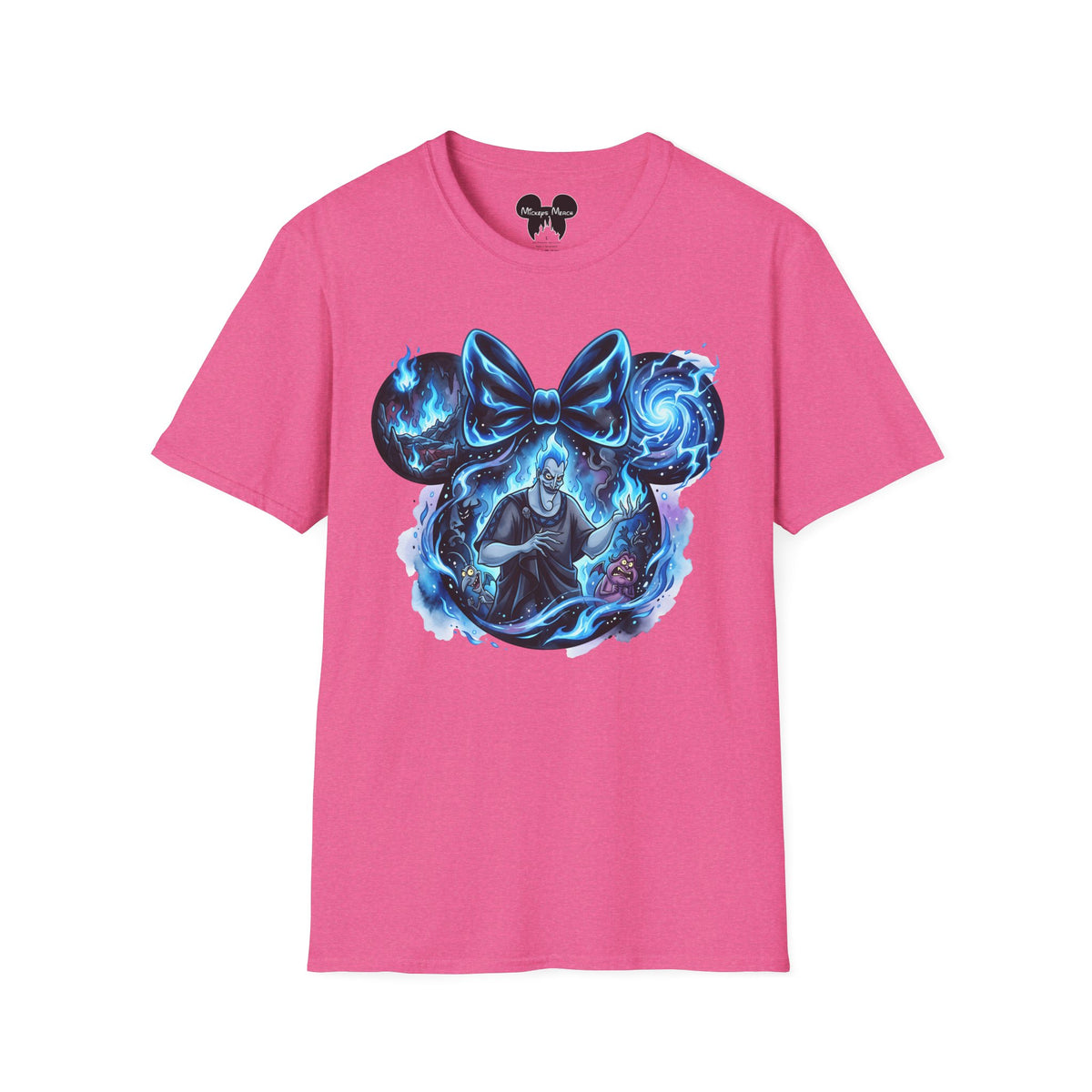 Disney Villains - Neon Hades Vignette Unisex Graphic Tee