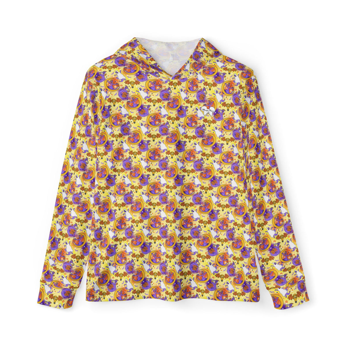 Figment on the Moon Yellow Hooded Sun Shirt