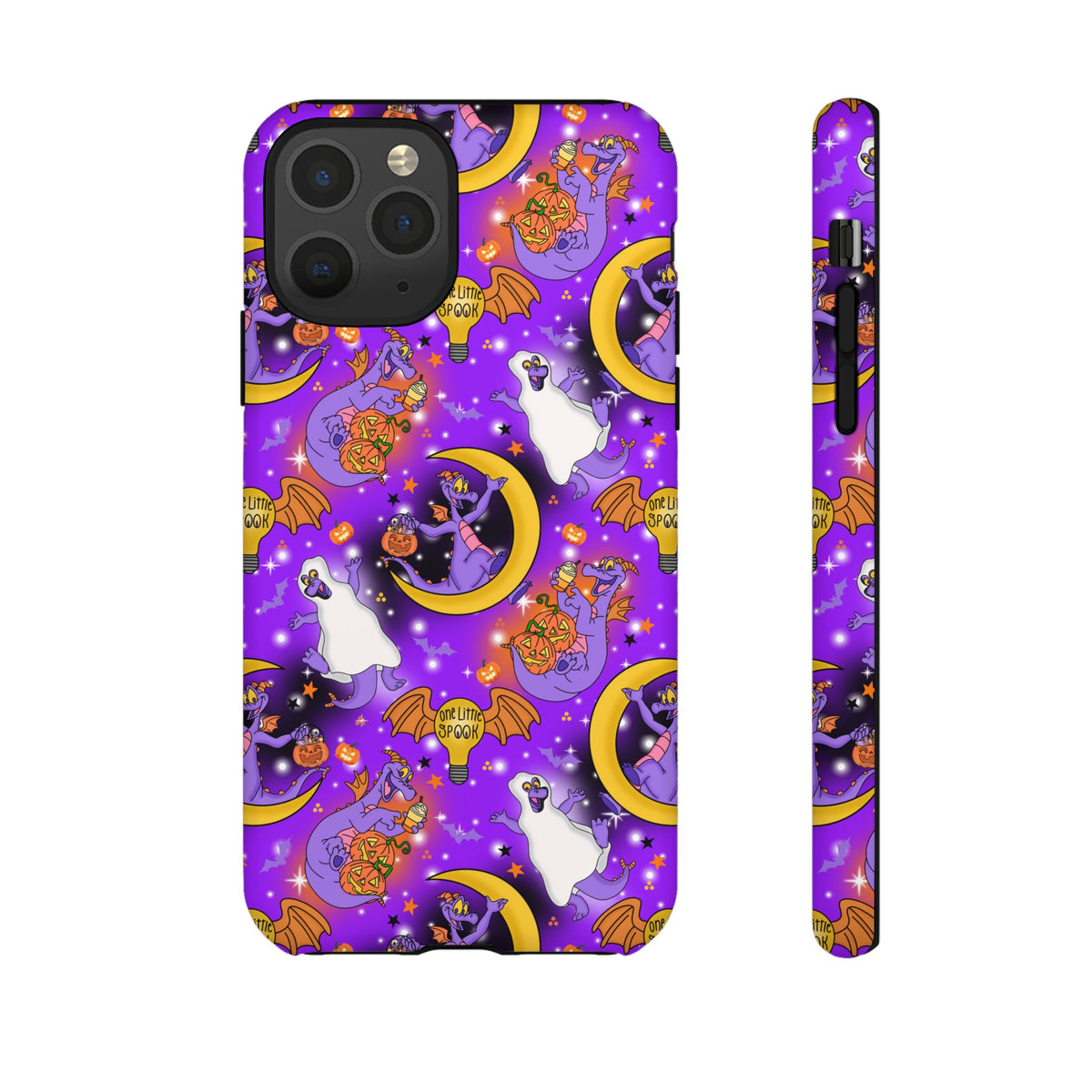 Figment on the Moon Purple Resort Ready Cell Phone Tech Case