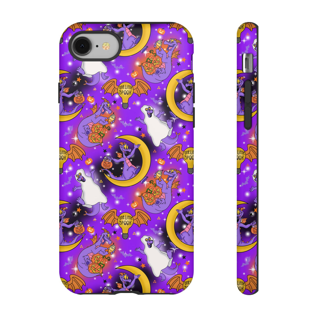 Figment on the Moon Purple Resort Ready Cell Phone Tech Case