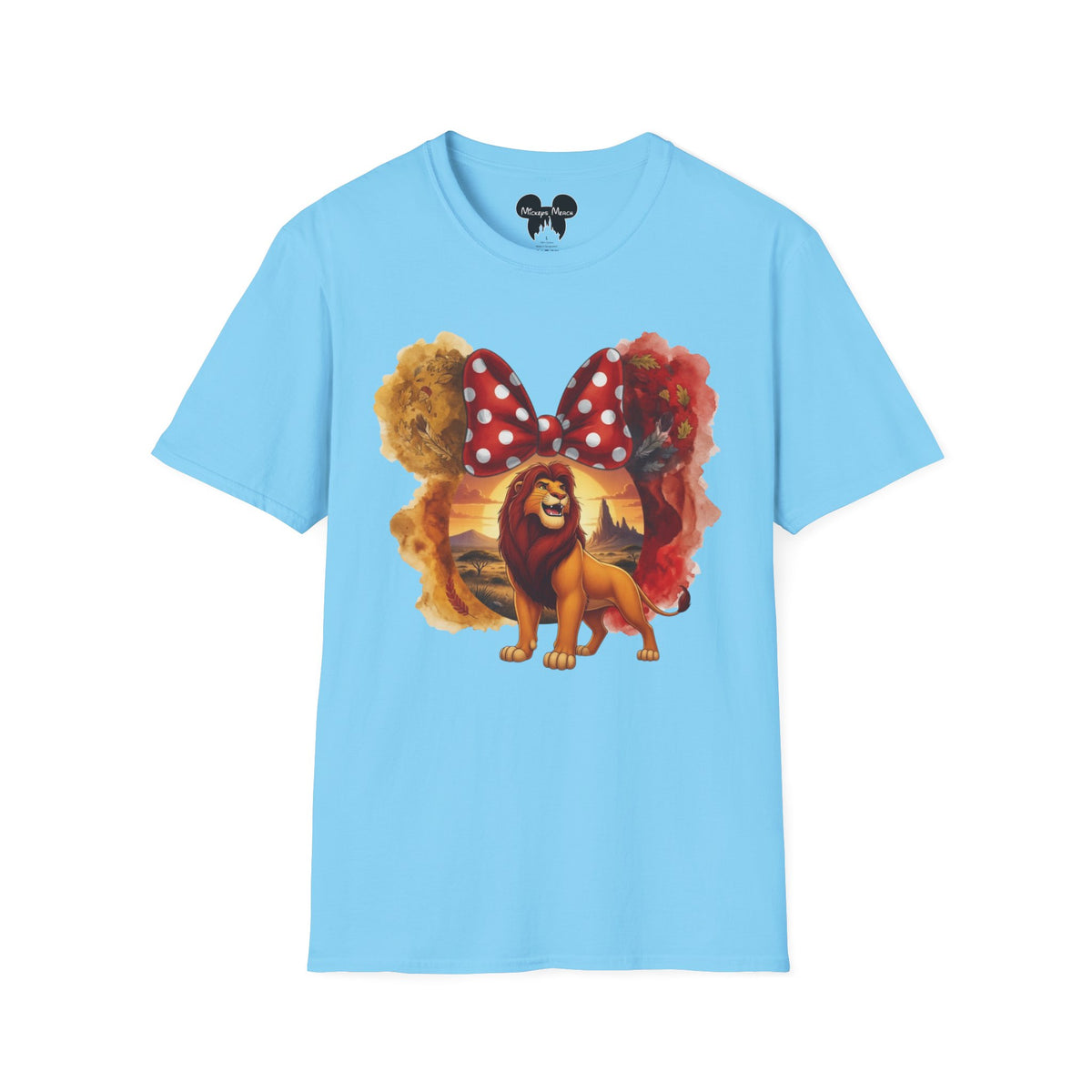 Lion King - King Simba's Pride Vignette Unisex Graphic Tee