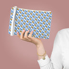 Blue Checkerboard Donald Convertible Wristlet Clutch