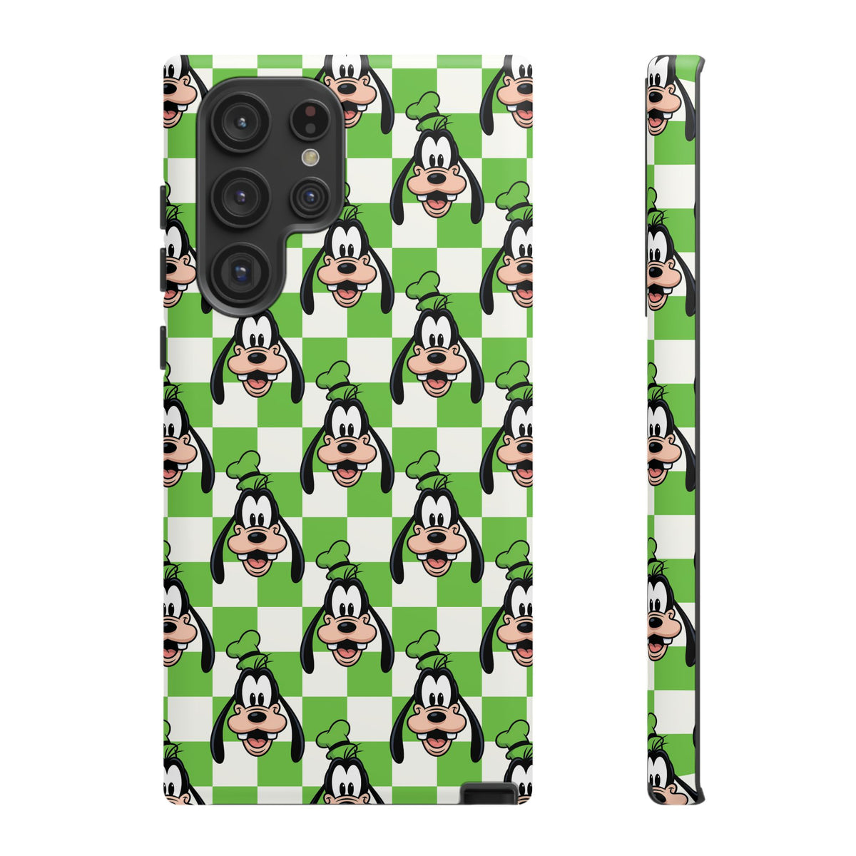 Green Checkerboard Goofy Resort Ready Cell Phone Tech Case