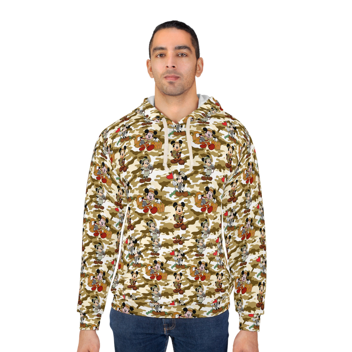 Jungle Camo Mickey Hooded Sweatshirt