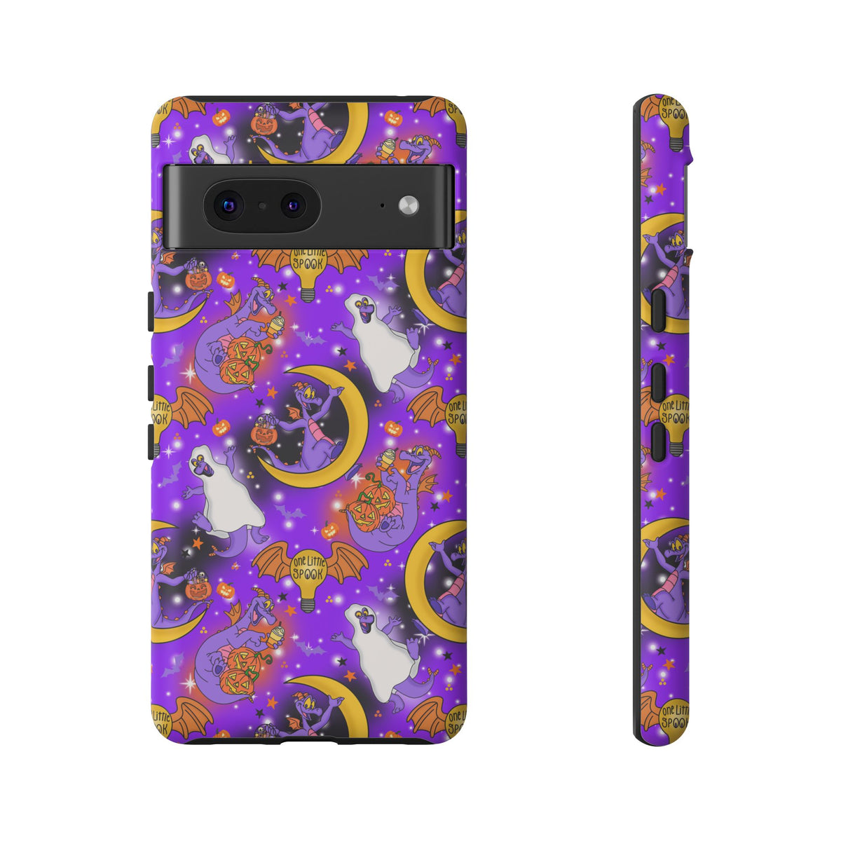 Figment on the Moon Purple Resort Ready Cell Phone Tech Case