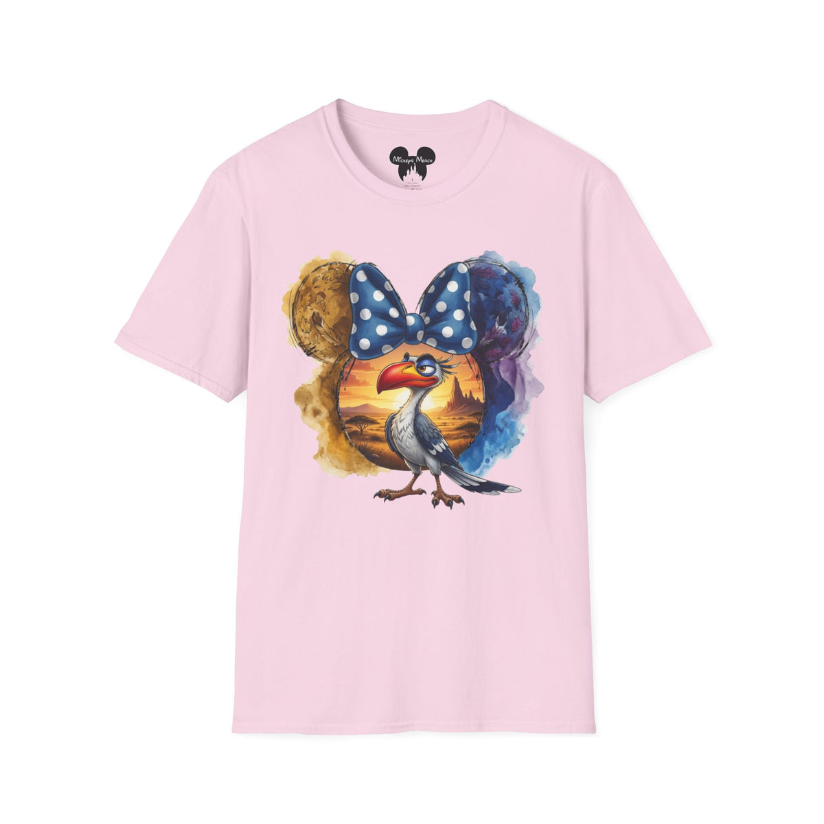Lion King - Zazu's Pride Lands Vignette Unisex Graphic Tee