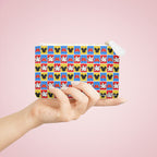 Checkerboard Mickey Hands Mini Clutch