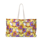 Figment on the Moon Yellow Weekender Bag