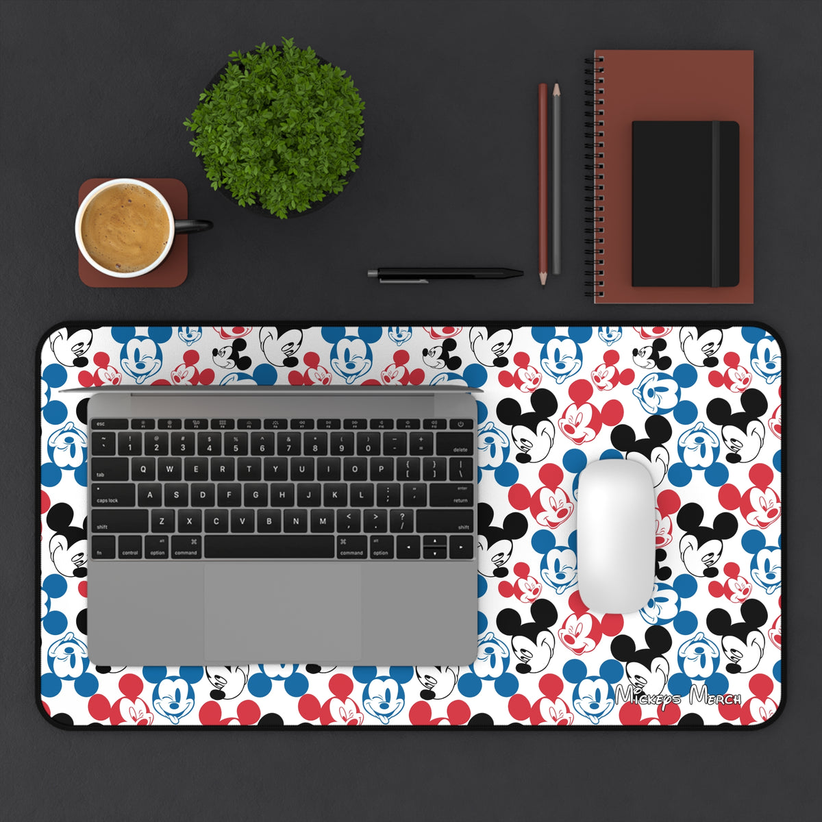 Emoji Mickey Stateroom Desk Mat