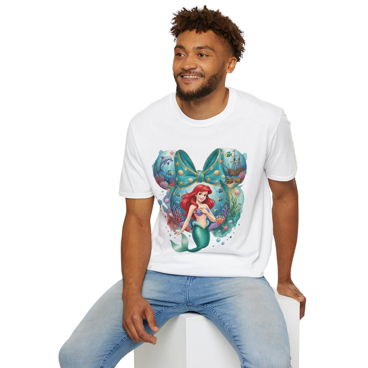 Disney Princess - Ariel's Seashell Vignette Unisex Graphic Tee