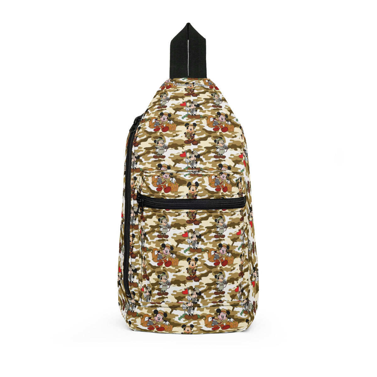 Jungle Camo Mickey Crossbody Sling Bag