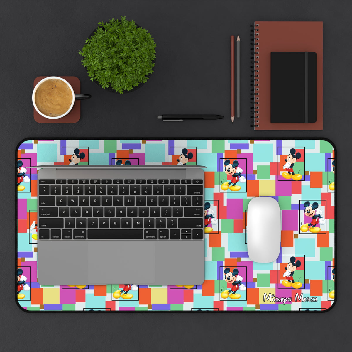 Colorblock Mickey Stateroom Desk Mat