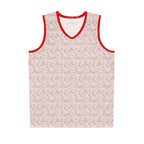 Character Autographs on Pink Park Performance Tank Top