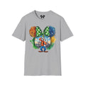Sensational Six - Goofy's Bright Lime Bow Castle Vignette Unisex Graphic Tee