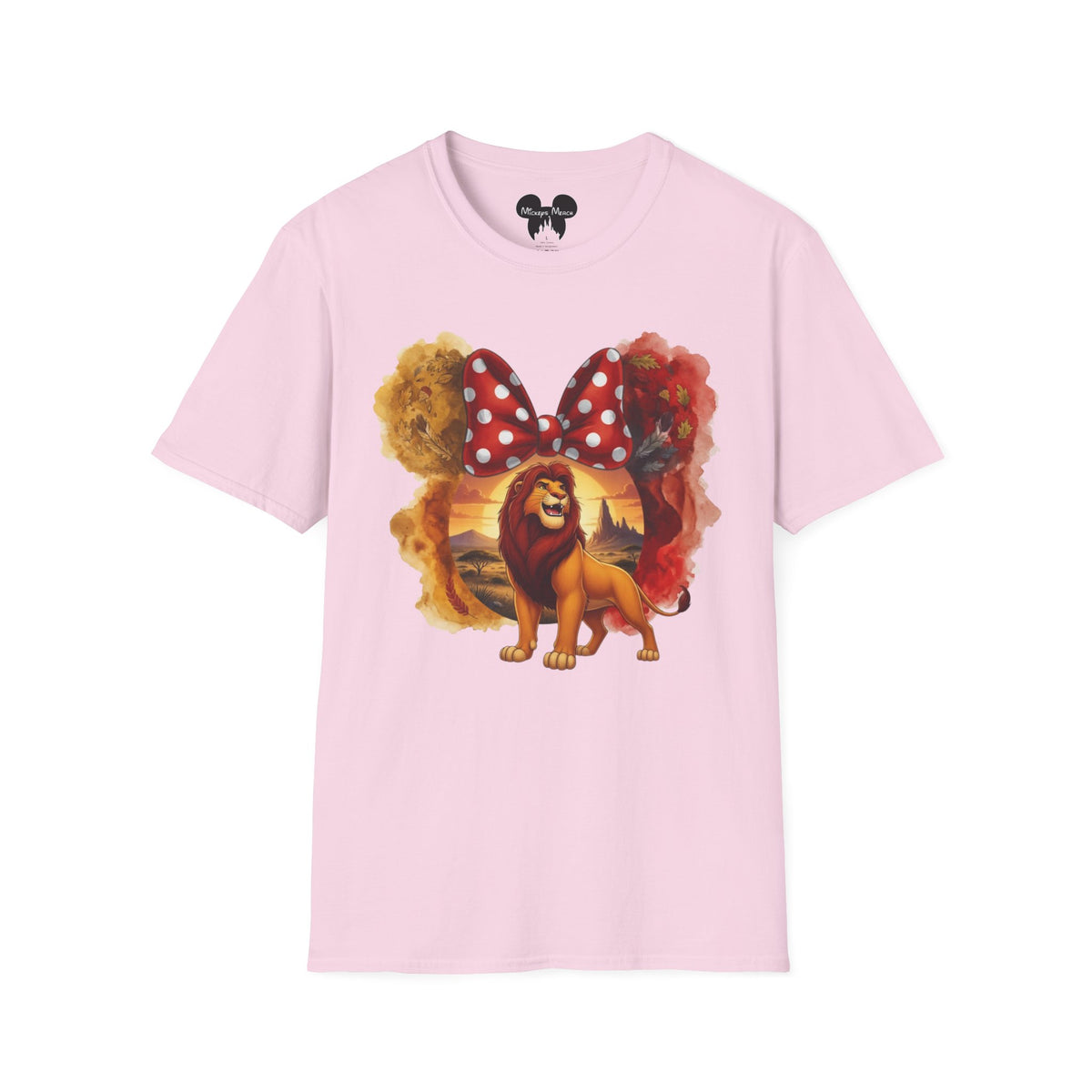 Lion King - King Simba's Pride Vignette Unisex Graphic Tee
