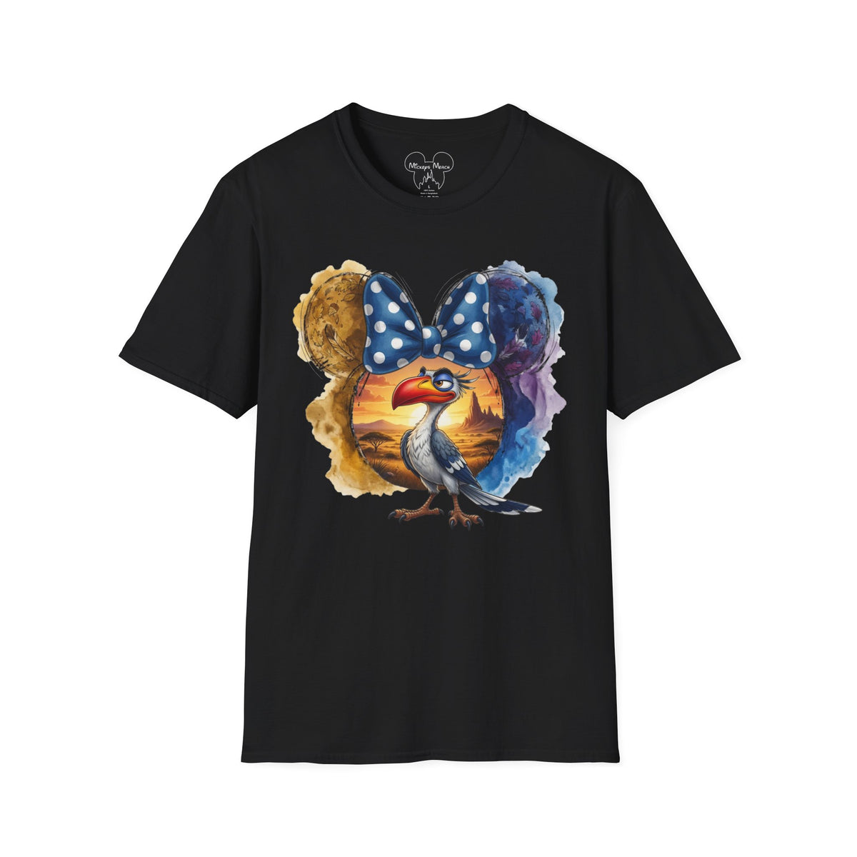 Lion King - Zazu's Pride Lands Vignette Unisex Graphic Tee
