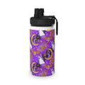 Figment on the Moon Purple Stainless Steel Water Bottle