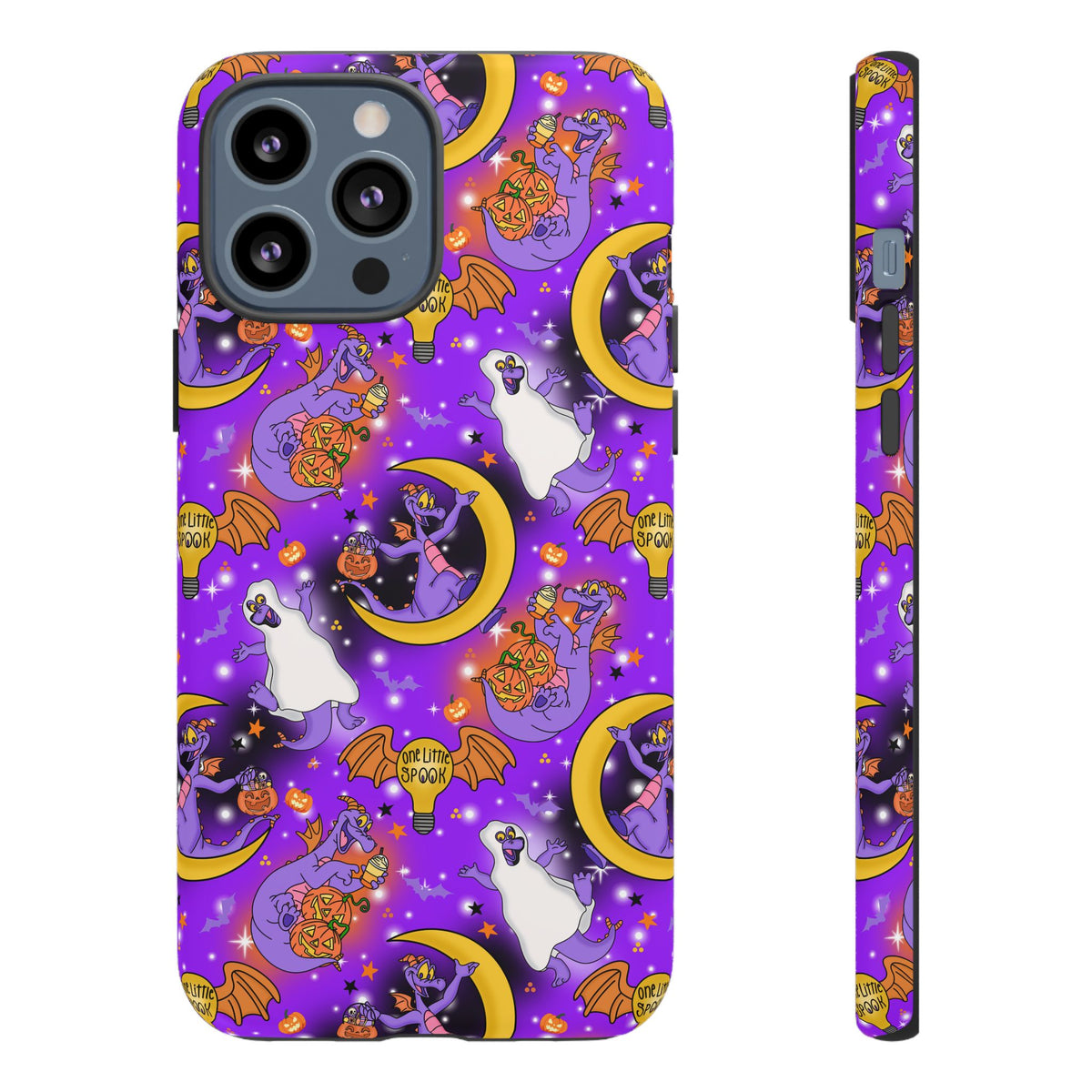 Figment on the Moon Purple Resort Ready Cell Phone Tech Case
