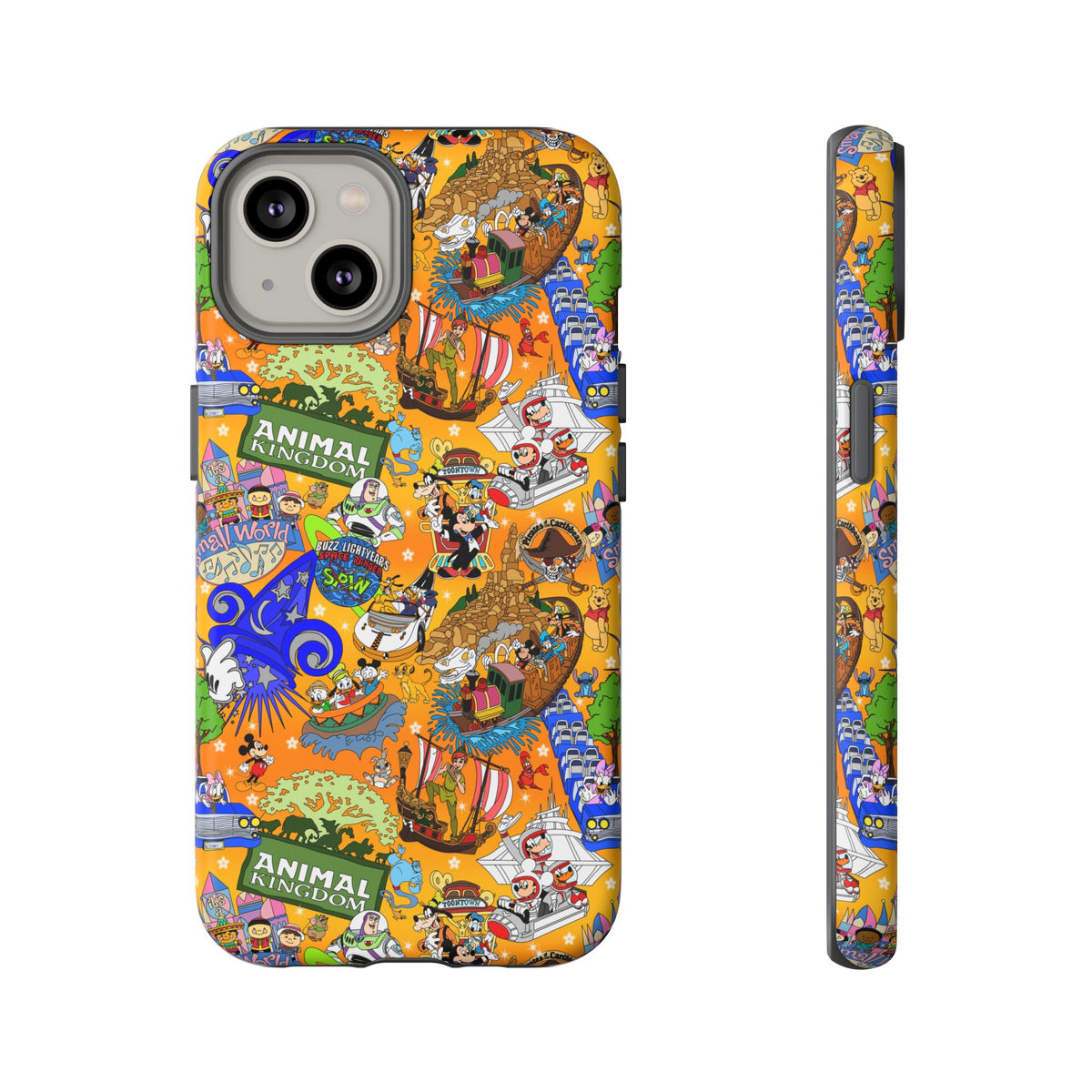 Four Parks Ride Collage Ready Cell Phone Tech Case