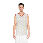 Character Autographs on White Park Performance Tank Top