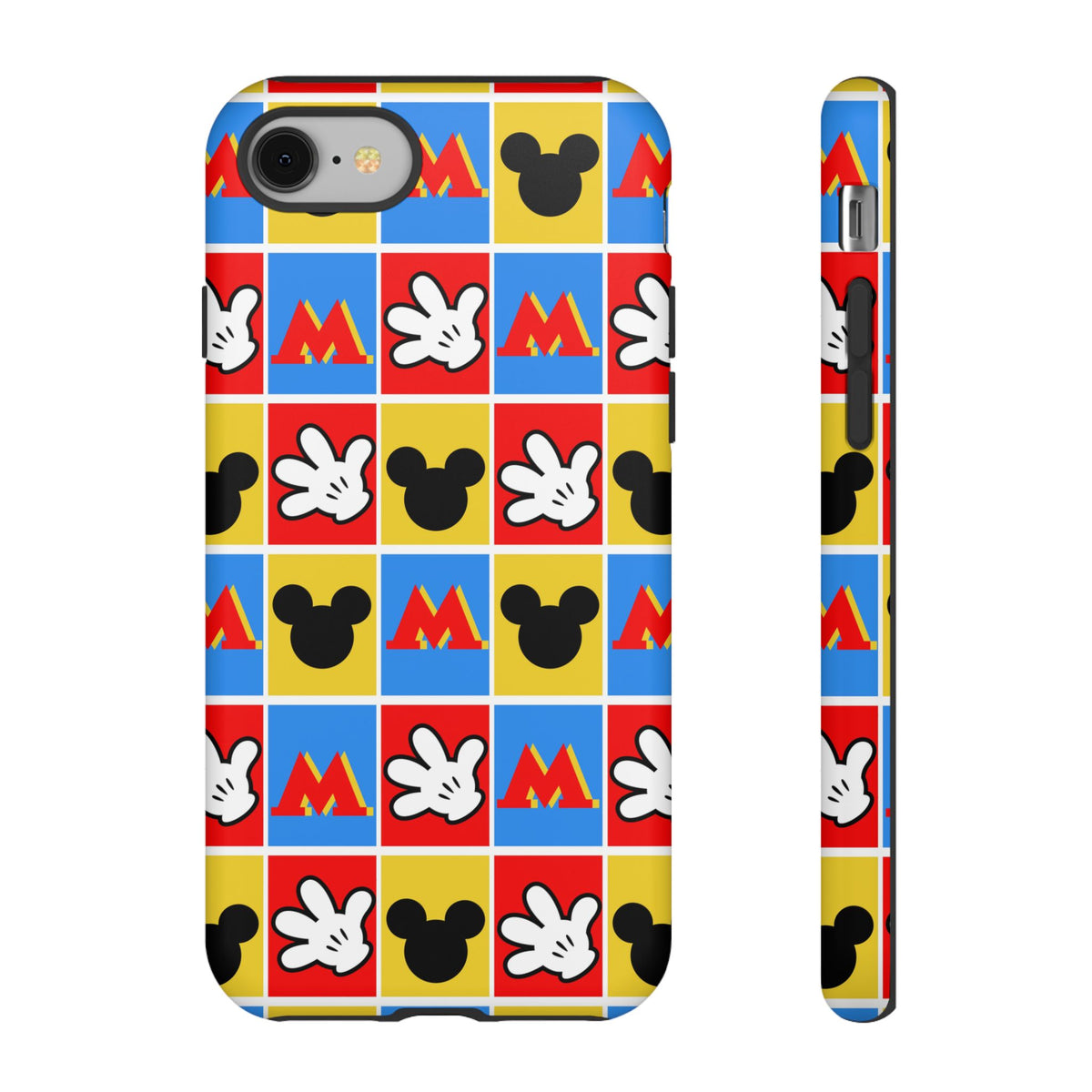 Checkerboard Mickey Hands Resort Ready Cell Phone Tech Case