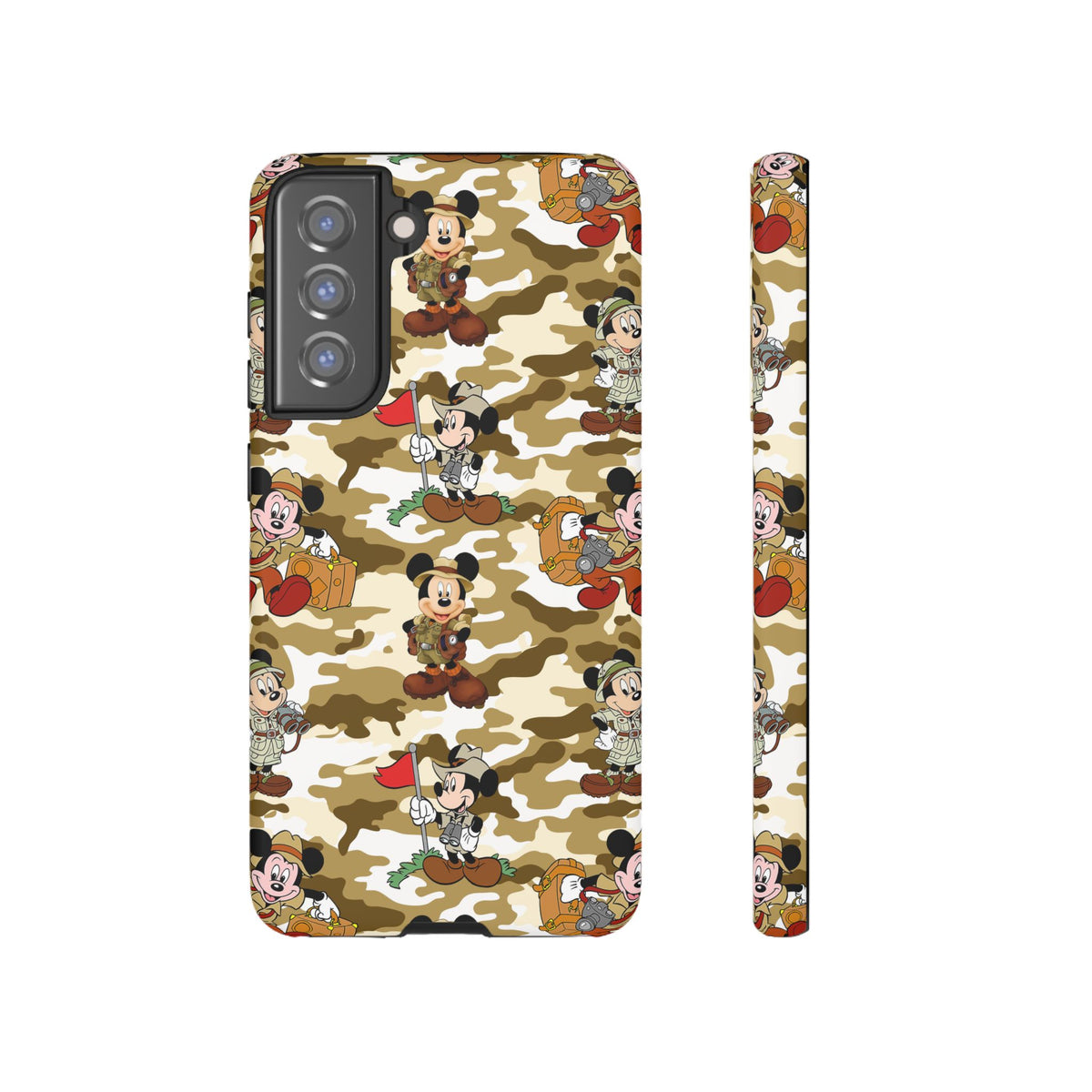 Jungle Camo Mickey Resort Ready Cell Phone Tech Case