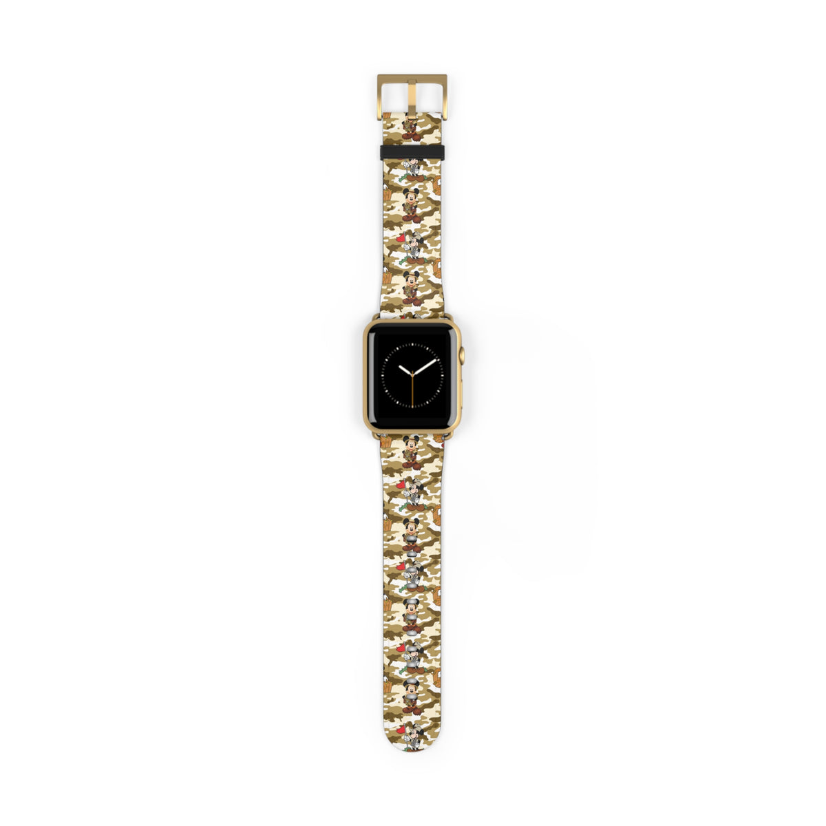Jungle Camo Mickey Whimsical Watch Band - Apple