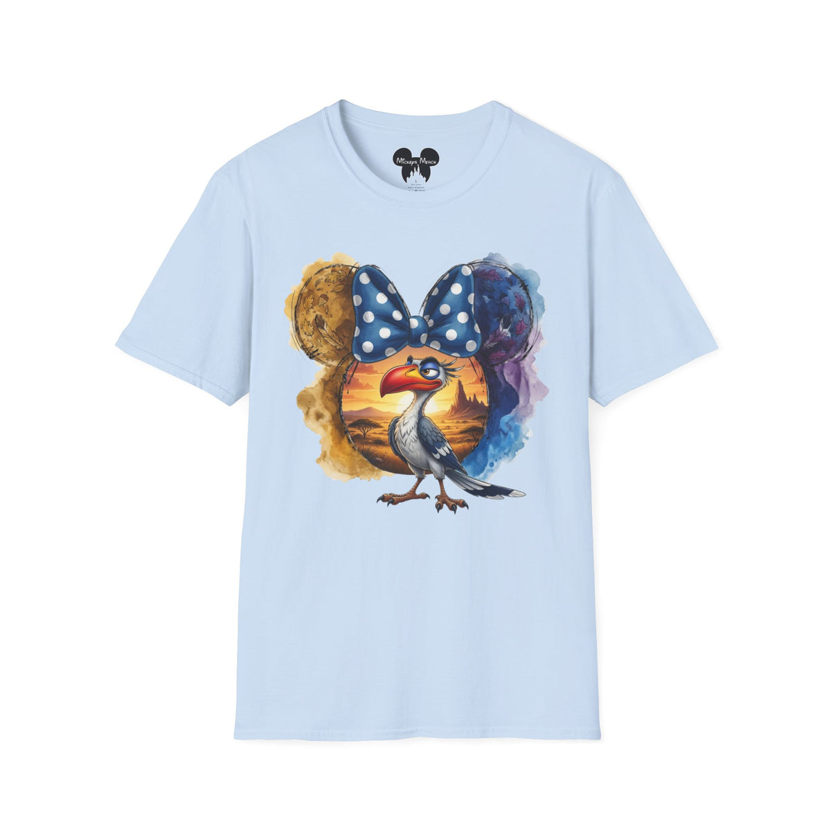 Lion King - Zazu's Pride Lands Vignette Unisex Graphic Tee