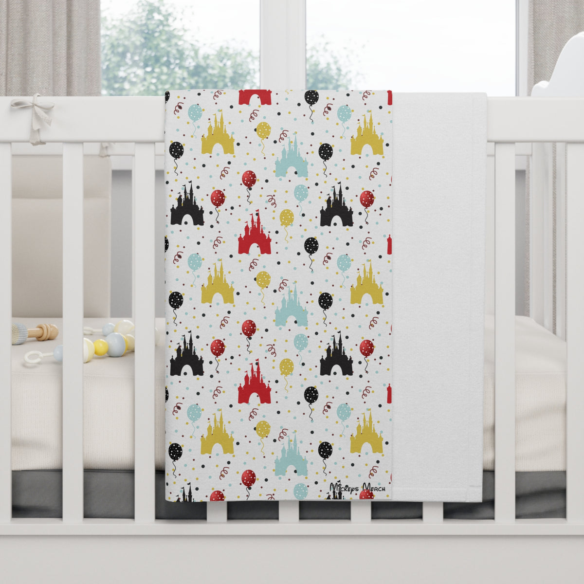 Castle Celebration Happily Ever After Baby Blanket