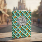 Teal Checkerboard Pluto Daily Magic Matte Hardcover Journal