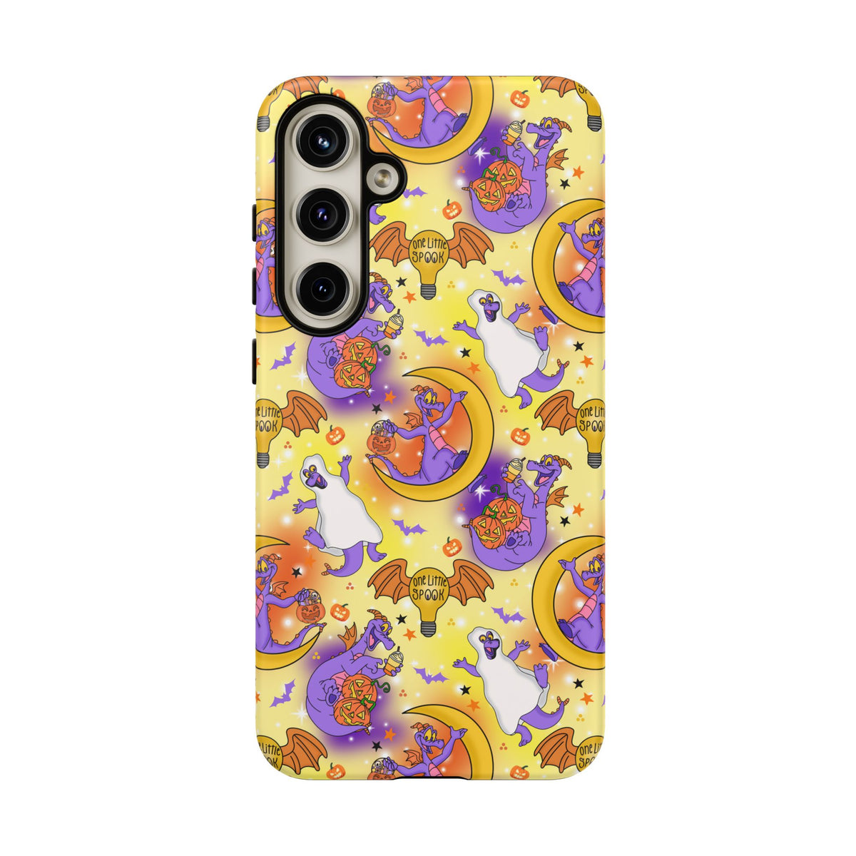 Figment on the Moon Yellow Resort Ready Cell Phone Tech Case