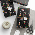 Starlight Christmas Wrapping Paper Roll