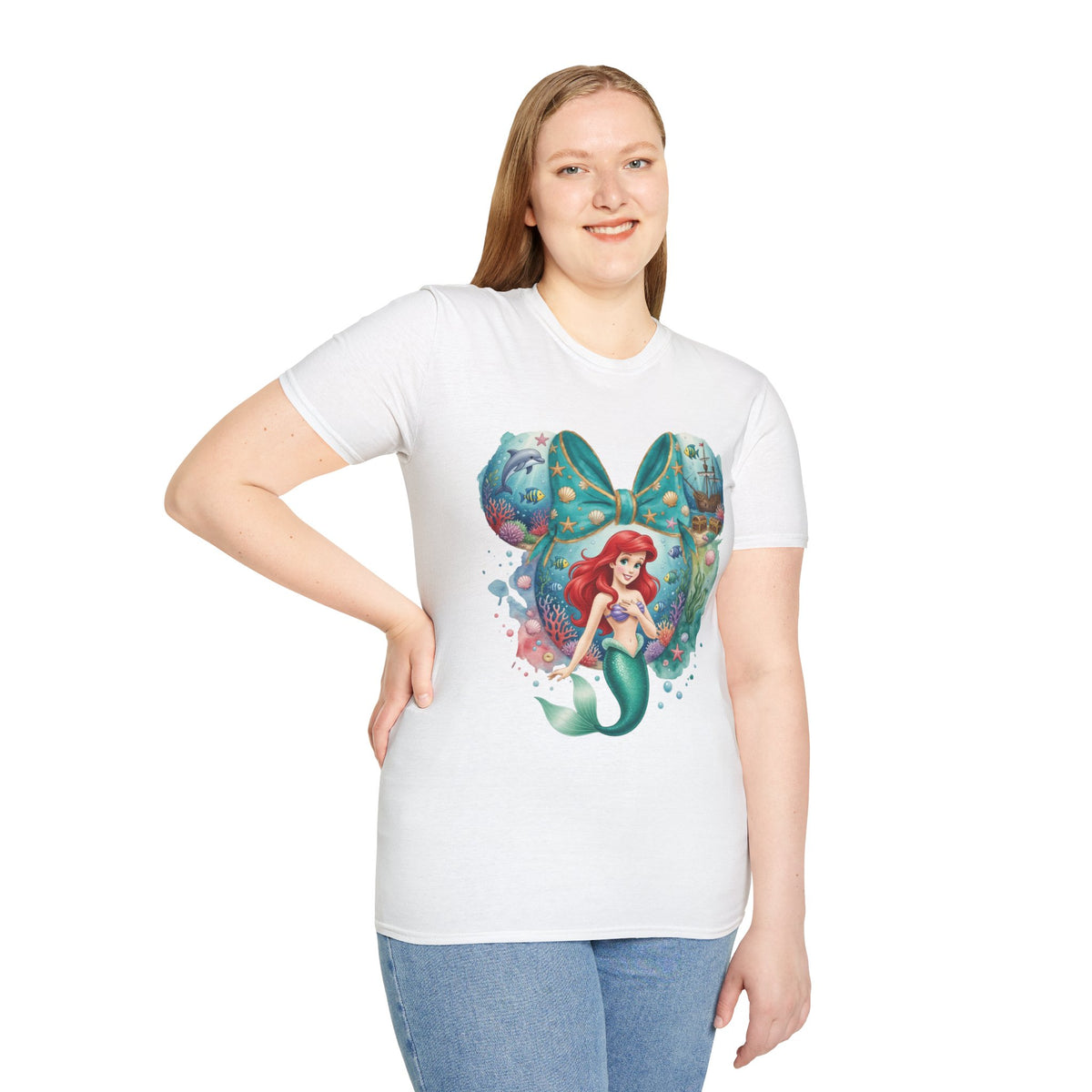 Disney Princess - Ariel's Seashell Vignette Unisex Graphic Tee