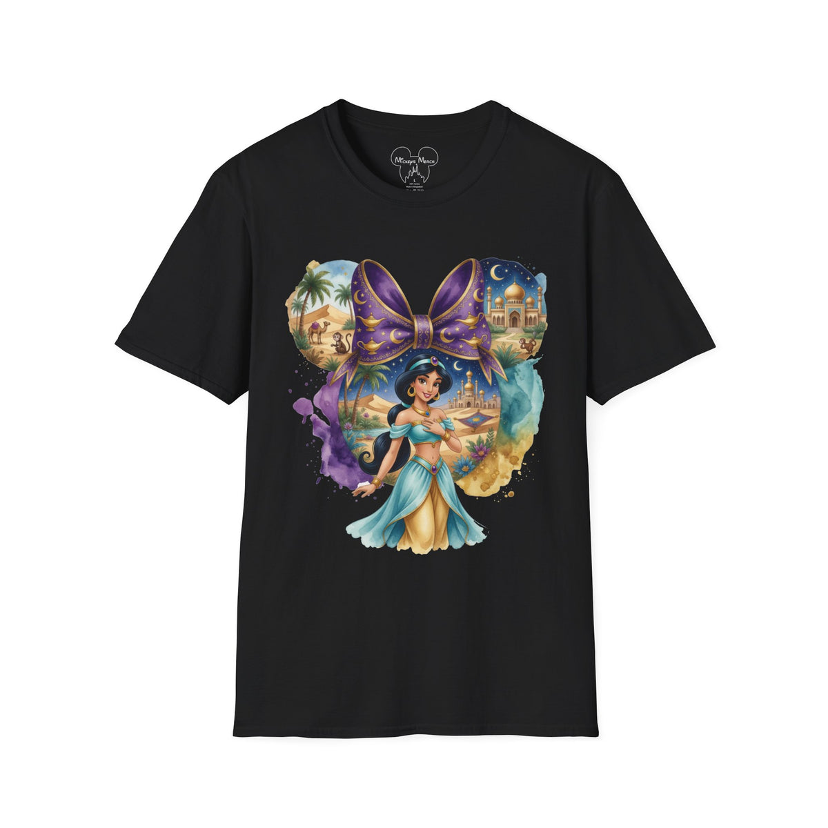 Disney Princess - Jasmine's Agrabah Magic Lamp Vignette Unisex Graphic Tee