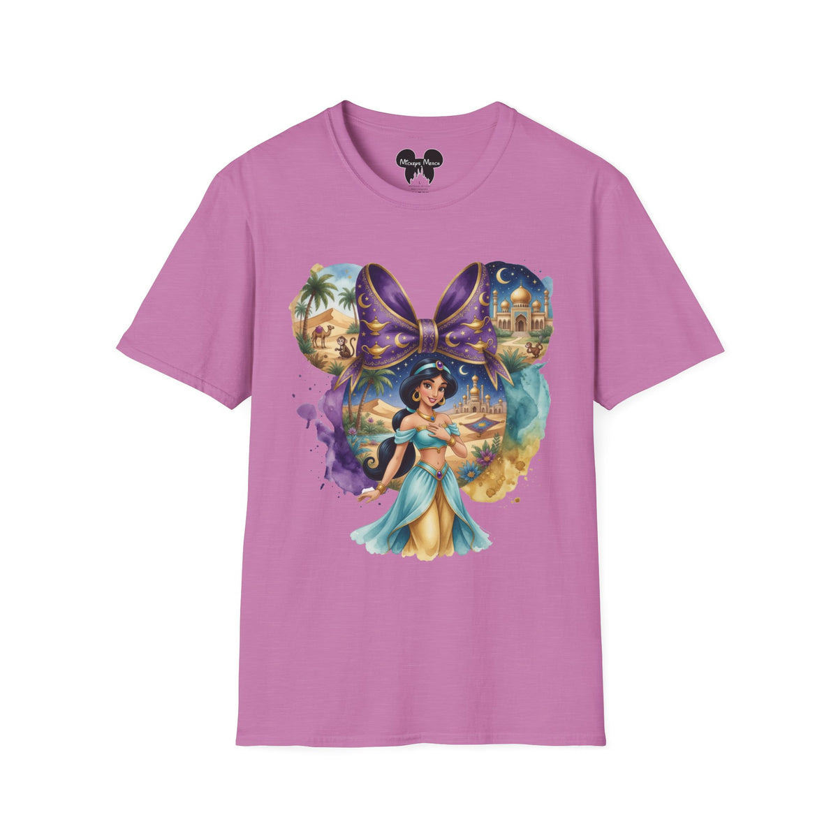 Disney Princess - Jasmine's Agrabah Magic Lamp Vignette Unisex Graphic Tee