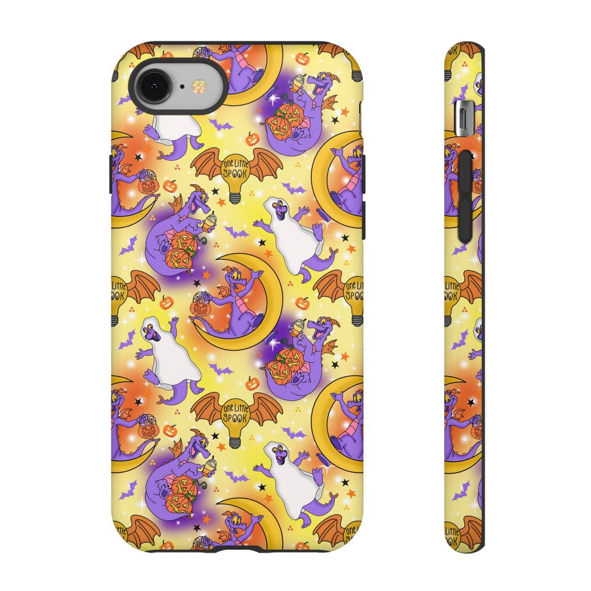 Figment on the Moon Yellow Resort Ready Cell Phone Tech Case